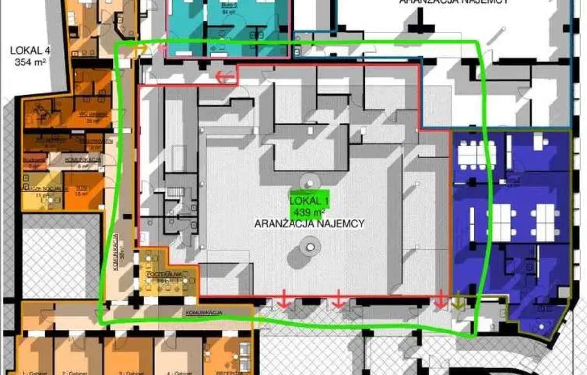 Lokal użytkowy do wynajęcia, Gliwice, 434.0 m2