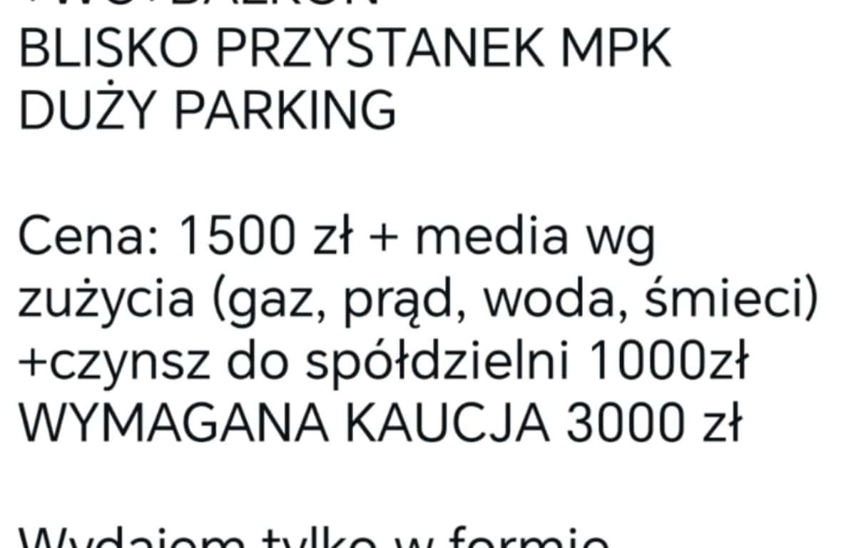 Mieszkanie do wynajęcia, Łódź, Bałuty, 42.0 m2, 1500.0 PLN