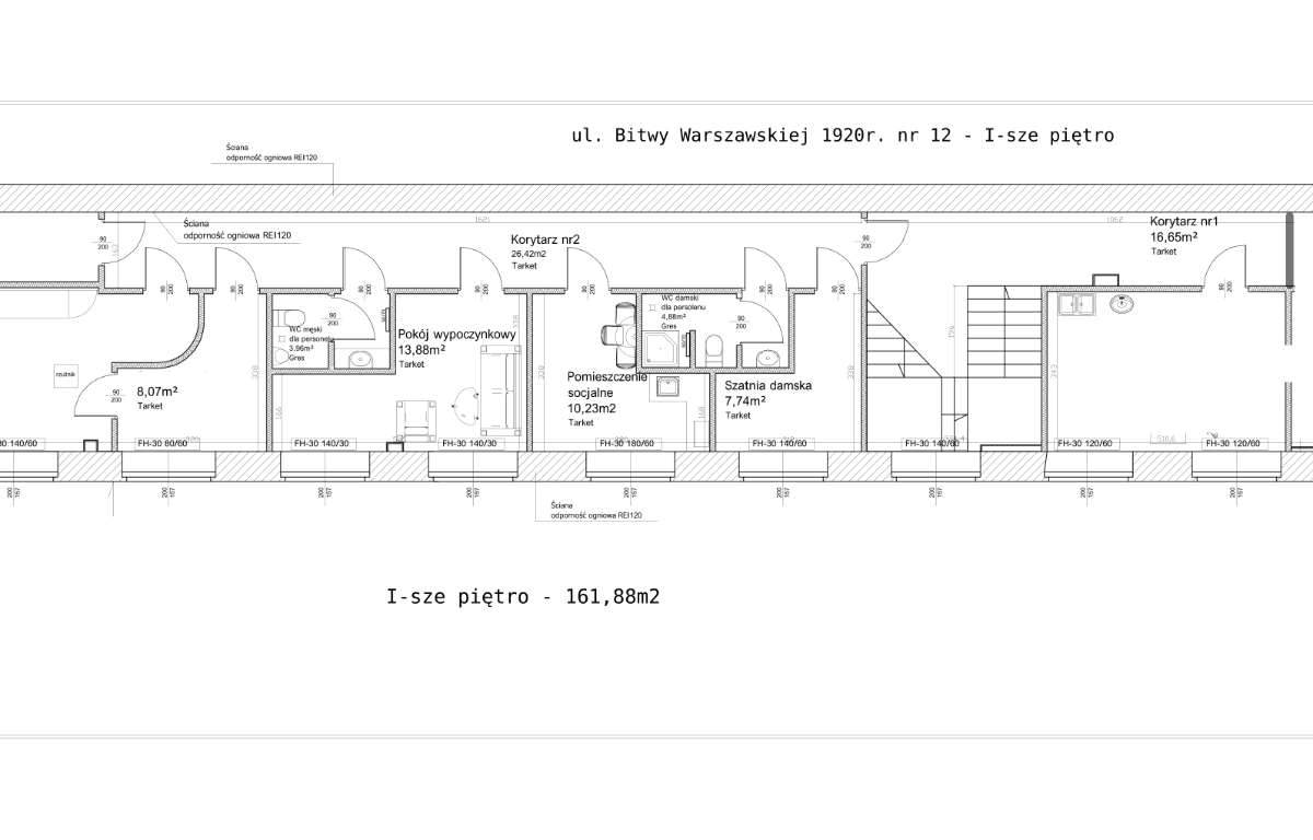 Usable Premises for rent, Warszawa, 605.61 sqm